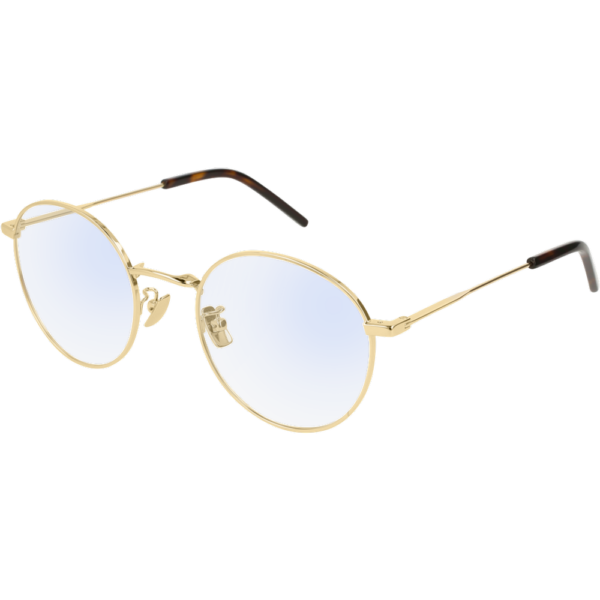 Occhiali vista  Saint laurent Sl 237/f cod. colore 003 Uomo Rotonda Oro