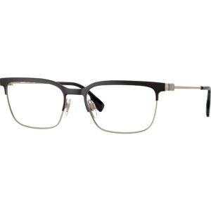 Occhiali vista  Burberry Be1375 douglas cod. colore 1109 Uomo Squadrata Nero