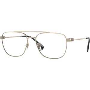 Occhiali vista  Burberry Be1377 michael cod. colore 1109 Uomo Squadrata Oro