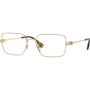 Occhiali vista  Burberry Be1380  cod. colore 1109 Uomo Squadrata Oro