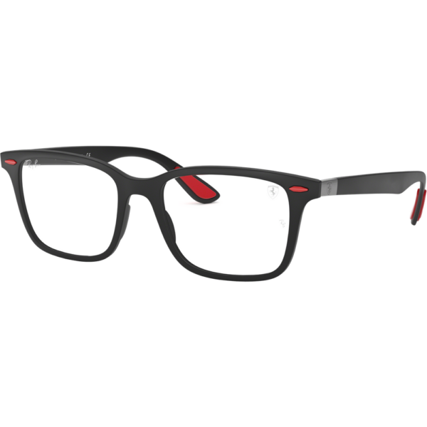 Occhiali vista  Ray - ban Rx7144m scuderia ferrari collection cod. colore f602 Unisex Squadrata Nero