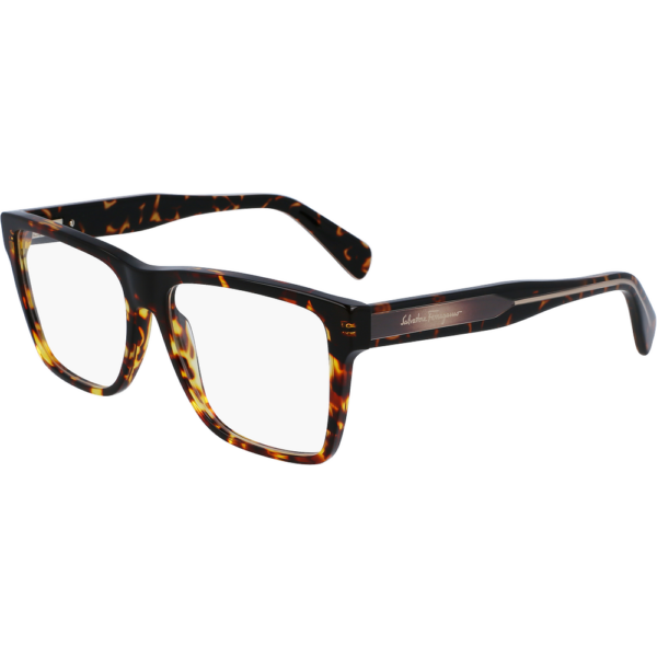 Occhiali vista  Ferragamo Sf2953 cod. colore 219 Uomo Geometrica Havana