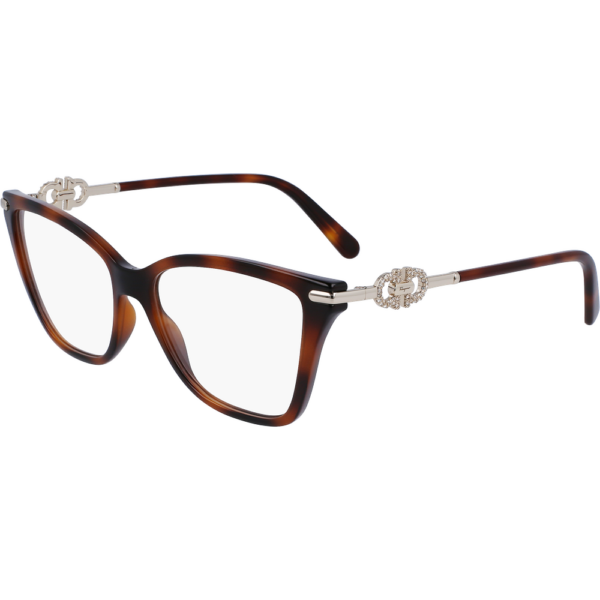 Occhiali vista  Ferragamo Sf2949r cod. colore 240 Donna Squadrata Marrone