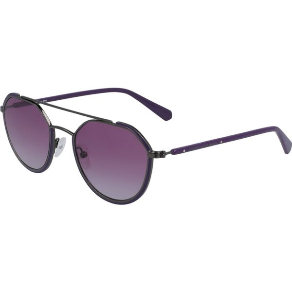 Occhiali da sole  Calvin klein Ckj20301s cod. colore 500 Unisex Rotonda Viola