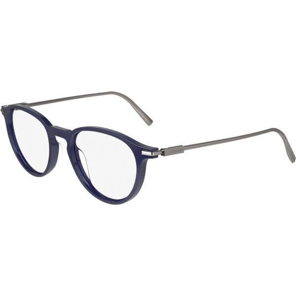 Occhiali vista  Ferragamo Sf2976 cod. colore 432 Uomo Geometrica Blu