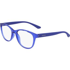 Occhiali vista  Calvin klein Ck19572 cod. colore 553 Donna Rotonda Blu