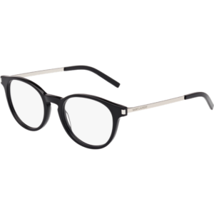 Occhiali vista  Saint laurent Sl 25 cod. colore 001 Unisex Rotonda Nero