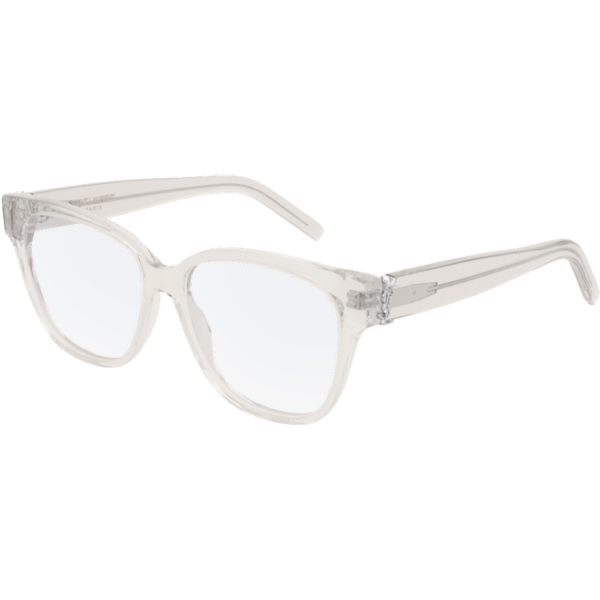 Occhiali vista  Saint laurent Sl m33 cod. colore 007 Donna Squadrata Trasparente