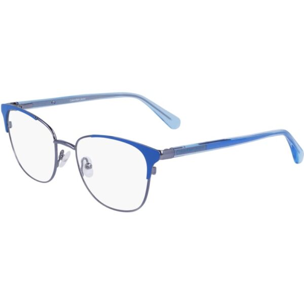 Occhiali vista  Calvin klein Ckj22218 cod. colore 400 Donna Cat eye Blu