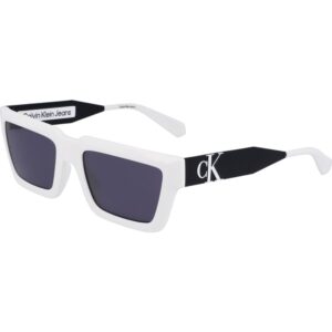 Occhiali da sole  Calvin klein Ckj22641s cod. colore 100 Unisex Squadrata Bianco