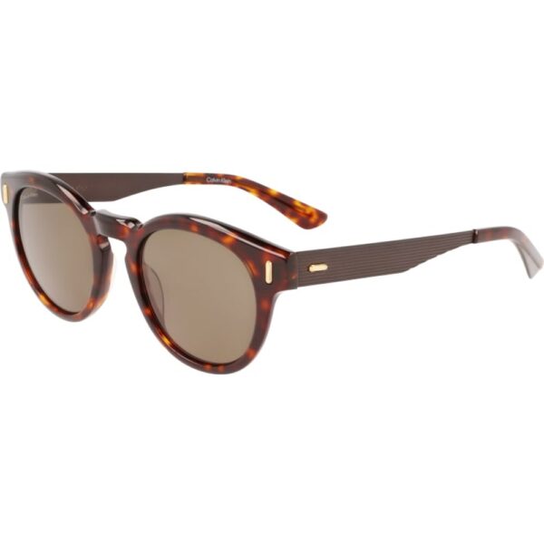 Occhiali da sole  Calvin klein Ck21527s cod. colore 220 Unisex Rotonda Havana