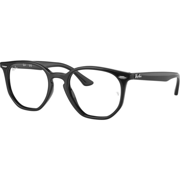 Occhiali vista  Ray - ban Rx7151 hexagonal cod. colore 2000 Unisex Geometrica Nero