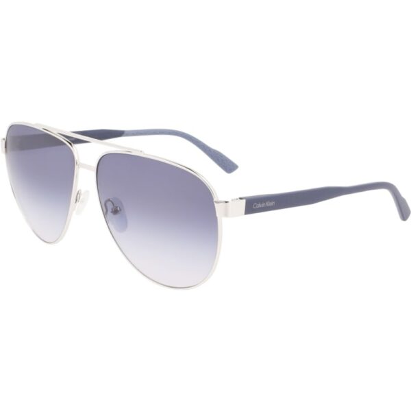 Occhiali da sole  Calvin klein Ck21132s cod. colore 045 Unisex Pilot Argento