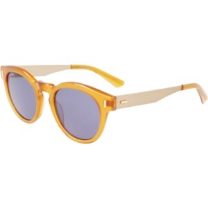 Occhiali da sole  Calvin klein Ck21527s cod. colore 729 Unisex Rotonda Giallo