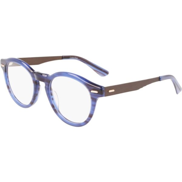 Occhiali vista  Calvin klein Ck21518 cod. colore 438 Uomo Rotonda Blu