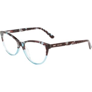 Occhiali vista  Calvin klein Ck21519 cod. colore 454 Donna Cat eye Havana/blu