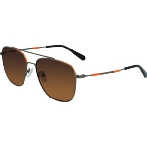 Occhiali da sole  Calvin klein Ckj21216s cod. colore 016 Unisex Pilot Rutenio scuro