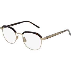 Occhiali vista  Saint laurent Sl 124 cod. colore 003 Unisex Rotonda Havana