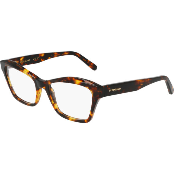 Occhiali vista  Ferragamo Sf2951n cod. colore 219 Donna Squadrata Havana