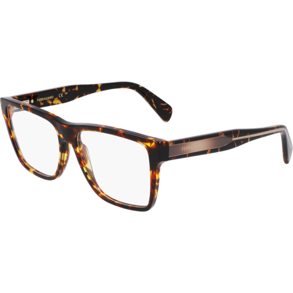 Occhiali vista  Ferragamo Sf2953n cod. colore 219 Uomo Squadrata Havana