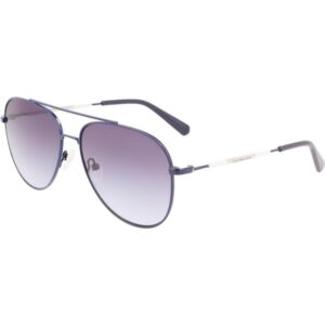 Occhiali da sole  Calvin klein Ckj22201s cod. colore 405 Unisex Pilot Blu