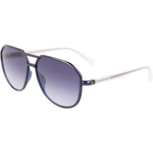 Occhiali da sole  Calvin klein Ckj22604s cod. colore 400 Unisex Pilot Blu