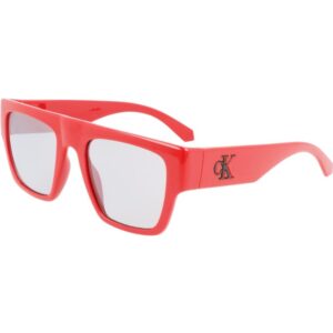 Occhiali da sole  Calvin klein Ckj22636s cod. colore 600 Unisex Squadrata Rosso