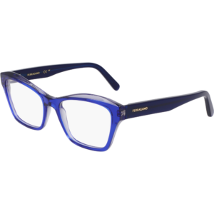 Occhiali vista  Ferragamo Sf2951n cod. colore 435 Donna Squadrata Blu