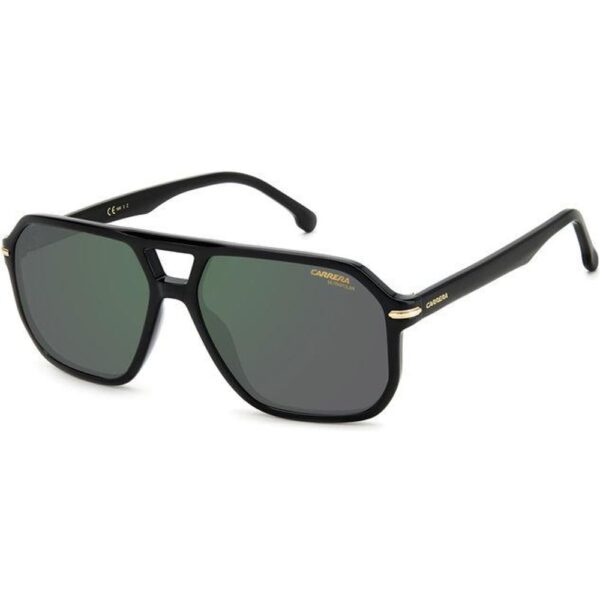 Occhiali da sole  Carrera Carrera 302/s cod. colore 2m2/q3 Uomo Squadrata Nero