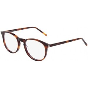 Occhiali vista  Saint laurent Sl 106 cod. colore 002 Unisex Rotonda Havana