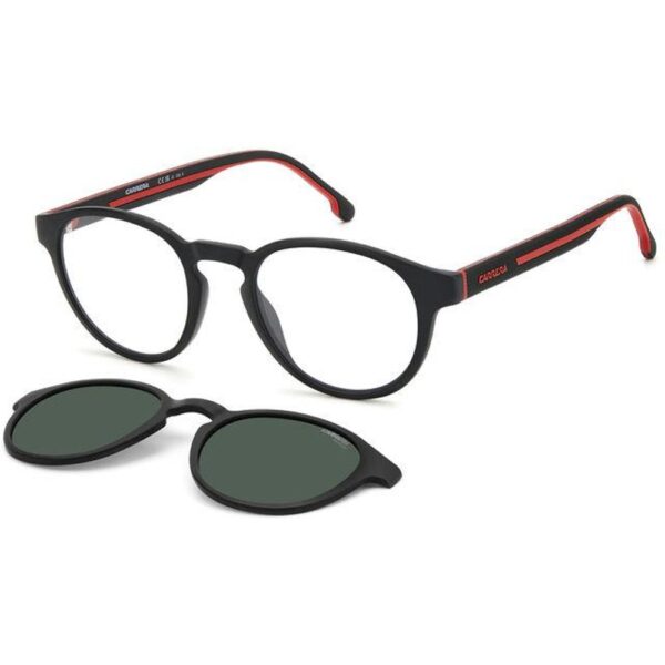 Occhiali da sole  Carrera Ca 8066/cs cod. colore oit/uc Uomo Rotonda Nero/rosso