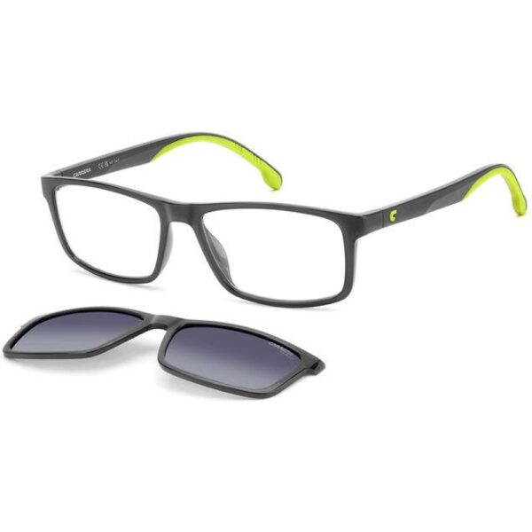 Occhiali vista  Carrera Ca 8065/cs cod. colore 3u5/wj Uomo Squadrata Grigio