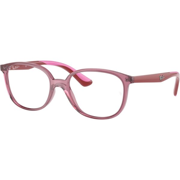 Occhiali vista  Ray - ban Ry1598 cod. colore 3777 transparent red Bambino Squadrata Rosso