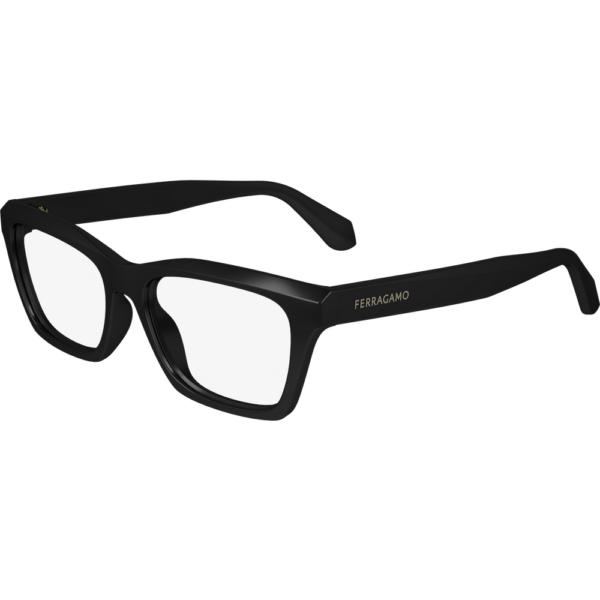 Occhiali vista  Ferragamo Sf2986 cod. colore 001 Donna Squadrata Nero