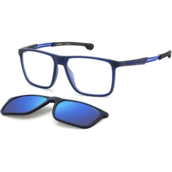 Occhiali vista  Carrera Ca 4020/cs cod. colore fll/5x Uomo Squadrata Blu opaco