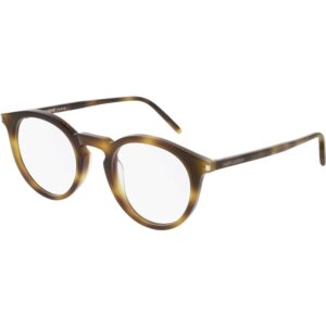 Occhiali vista  Saint laurent Sl 347 cod. colore 003 Unisex Rotonda Havana