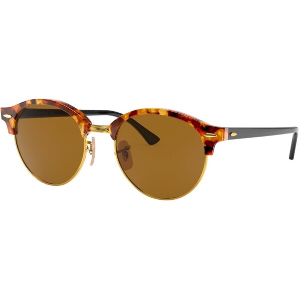 Occhiali da sole  Ray - ban Rb4246 clubround cod. colore 1160 Unisex Rotonda Marrone