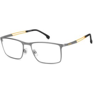 Occhiali vista  Carrera Carrera 8898 cod. colore 7zl Uomo Squadrata Opaco grigio / arancione