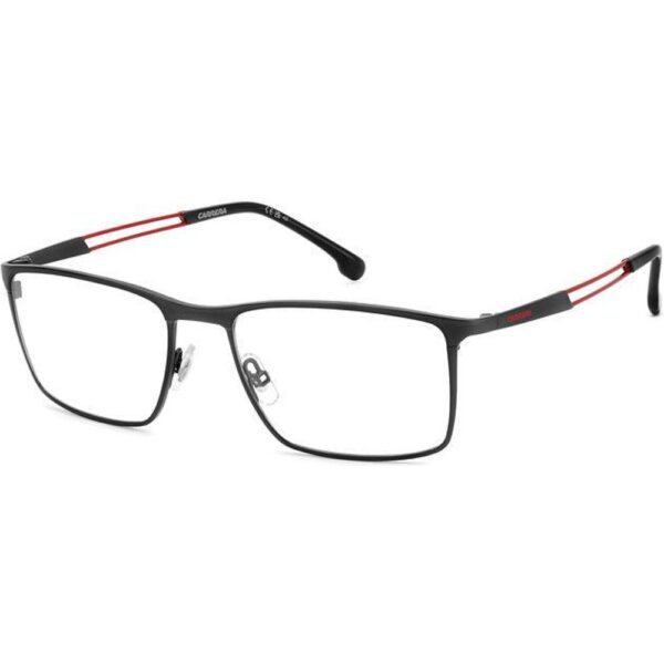 Occhiali vista  Carrera Carrera 8898 cod. colore blx Uomo Squadrata Nero opaco/rosso