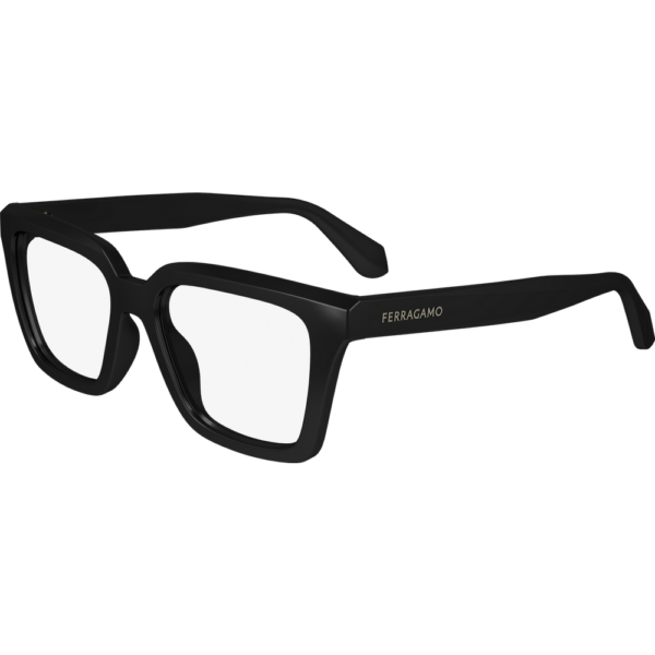 Occhiali vista  Ferragamo Sf2985 cod. colore 001 Donna Squadrata Nero