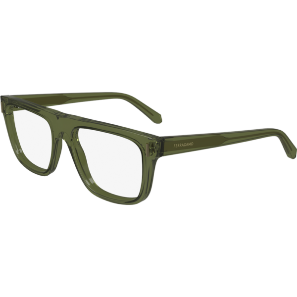 Occhiali vista  Ferragamo Sf2997 cod. colore 320 Uomo Squadrata Verde