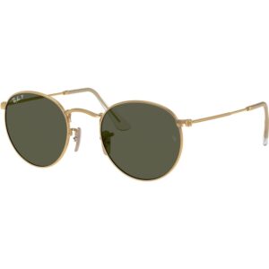 Occhiali da sole  Ray - ban Rb3447 round metal cod. colore 112/58 Uomo Rotonda Oro