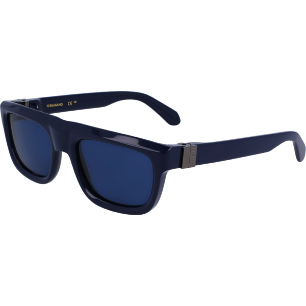 Occhiali da sole  Ferragamo Sf2009s cod. colore 414 Uomo Squadrata Blu