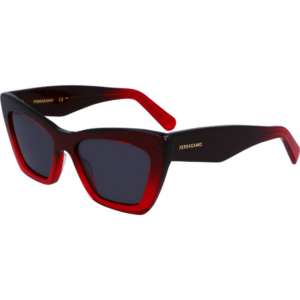 Occhiali da sole  Ferragamo Sf929sn cod. colore 615 Donna Farfalla Rosso