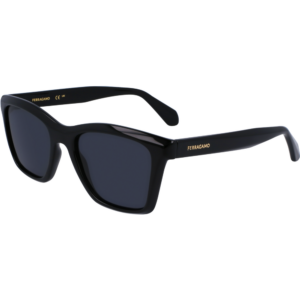 Occhiali da sole  Ferragamo Sf2001s cod. colore 001 Unisex Squadrata Nero