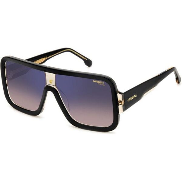 Occhiali da sole  Carrera Flaglab 14 cod. colore 0wm/a8 Unisex Squadrata Nero