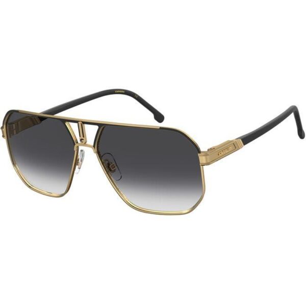 Occhiali da sole  Carrera Carrera 1062/s cod. colore sao/9o Uomo Geometrica Nero opaco/ oro