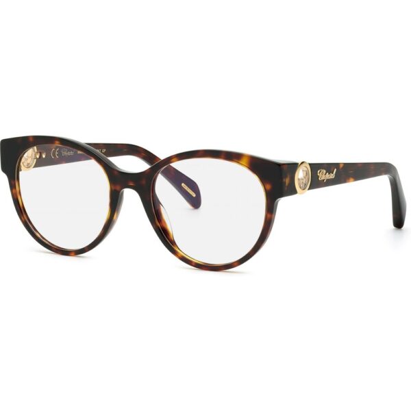 Occhiali vista  Chopard Vch350s cod. colore 0909 Donna Rotonda Havana