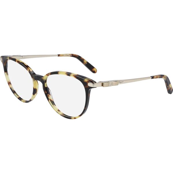 Occhiali vista  Ferragamo Sf2862 42907 cod. colore 215 Donna Rotonda Havana