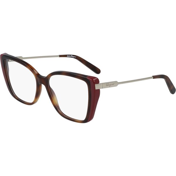 Occhiali vista  Ferragamo Sf2850 41546 cod. colore 209 Donna Farfalla Havana